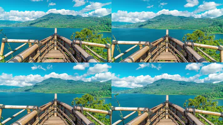千岛湖 航拍素材  杭州千岛湖风景  