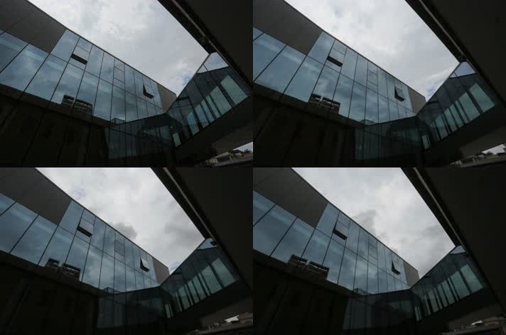 【原创】5K玻璃大楼延时摄影
