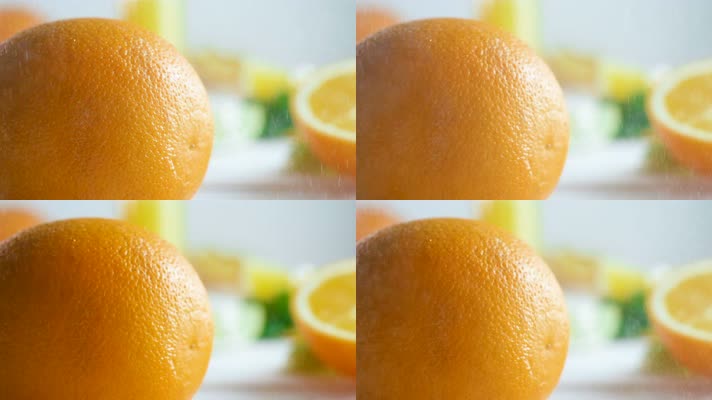 水果 饮料 橙汁 挤橙汁 