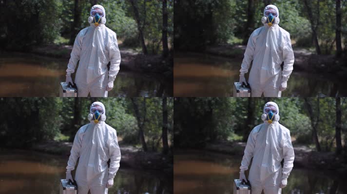 卫生防疫 环境检测 病菌检查 4K视频