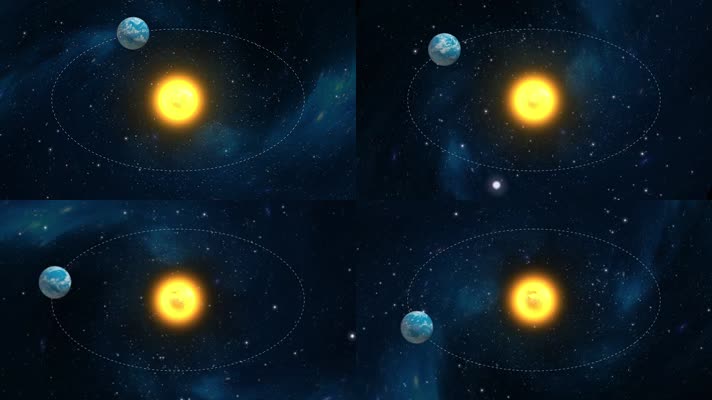 地球围绕太阳运动-Ae模板