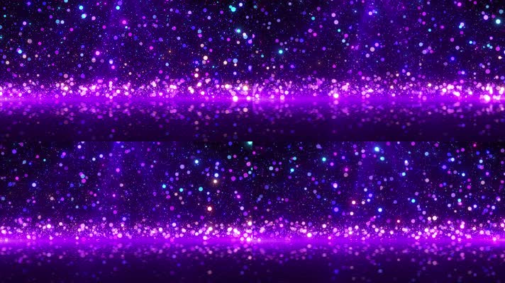 紫色粒子掉落