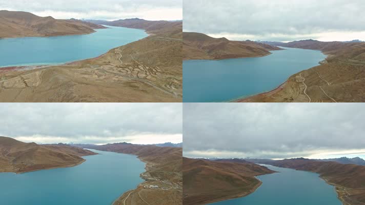 西藏羊湖羊卓雍措湖泊圣湖90