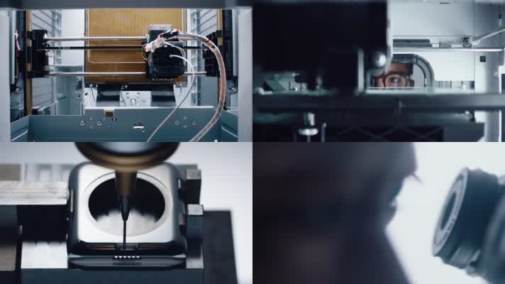 3D打印 科技加工 显微镜 工程技术 精