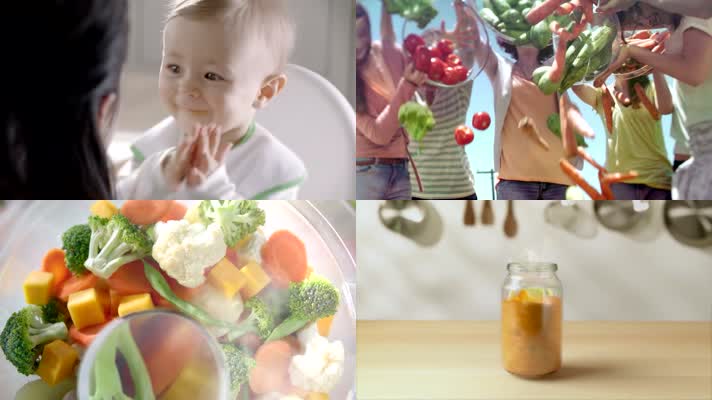 宝宝辅食 宝宝喂食 健康成长 营养 有机