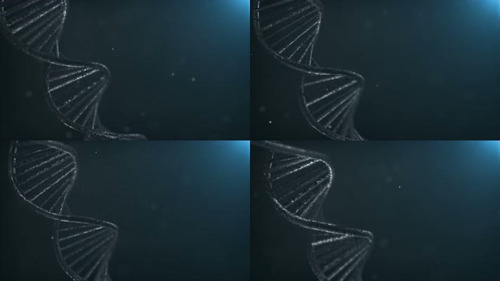 DNA基因技术粒子背景