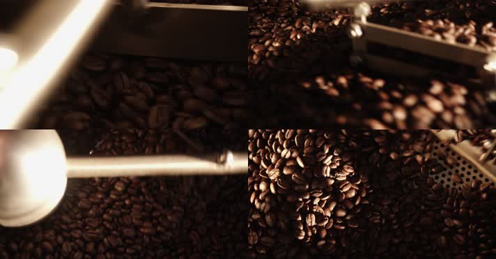 【原创】4K咖啡豆镜头合集