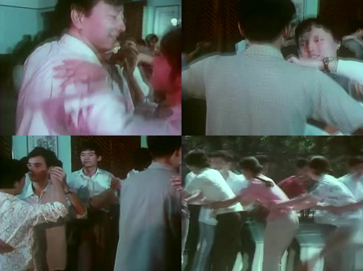 80年代改革开放时代上海青年交谊舞