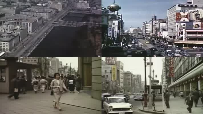 60年代繁华的日本东京