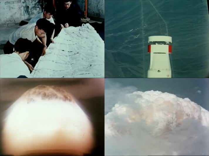 1967年我国第一颗氢弹爆炸成功