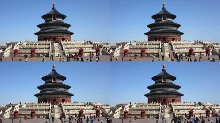 北京著名景点天坛风景旅游区世界文化遗产人