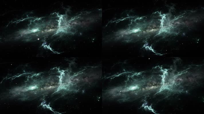 神秘宇宙漫游星空粒子动态LED背景视频素材