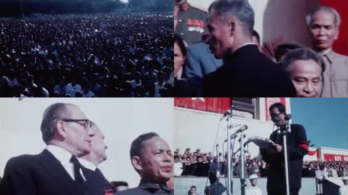 1969年越南胡志明主席葬礼各国代表出席