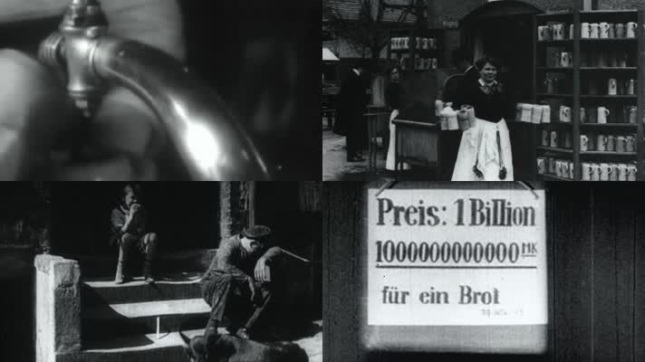 1922年1923年德国经济混乱时期恶性通货膨胀