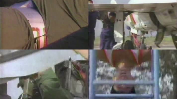 1986年中国空军对外媒开放歼7战斗机及歼教5