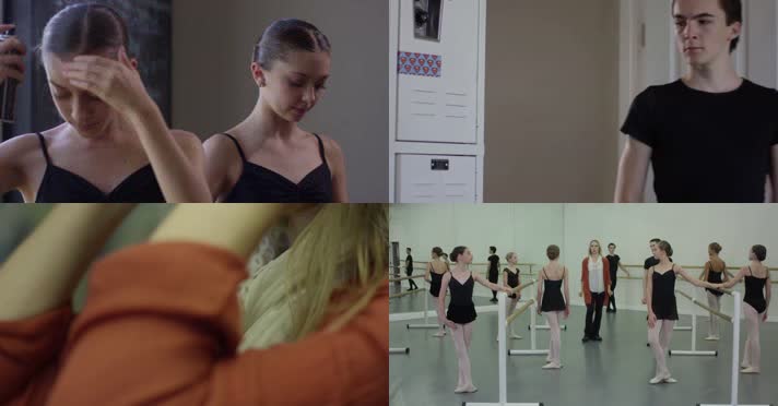 芭蕾舞练舞舞室，舞蹈老师