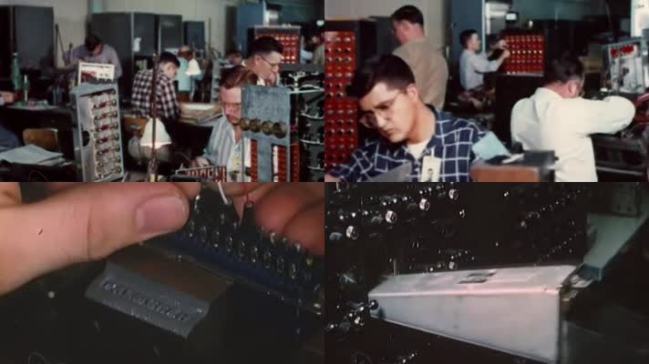 通信科技史料-早期晶体管器材制造