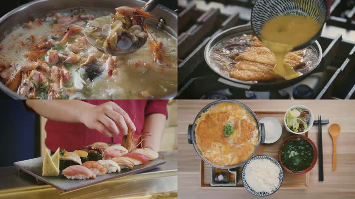 日本料理美食视频