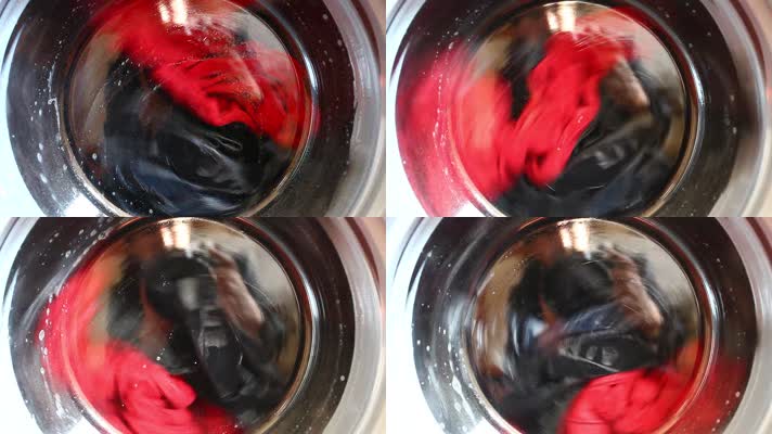 洗衣机滚筒洗衣服