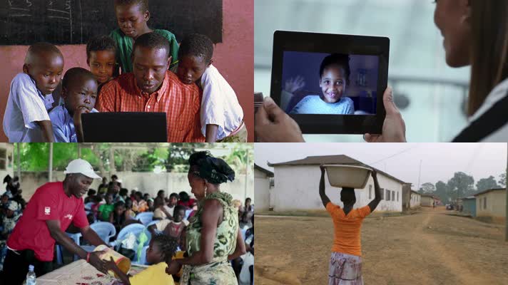 非洲贫困地区 贫穷 落后 计算机教育 基
