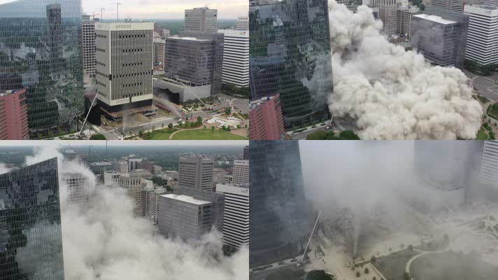 城市大楼爆破