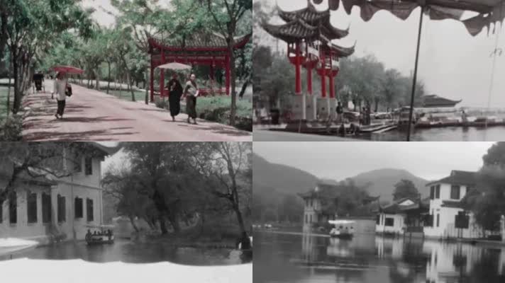30年代的杭州西湖