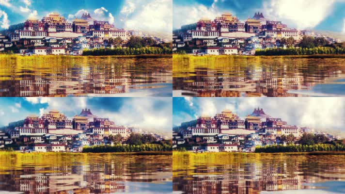 布达拉宫 西藏 拉萨 祖国 中国风景 大气 