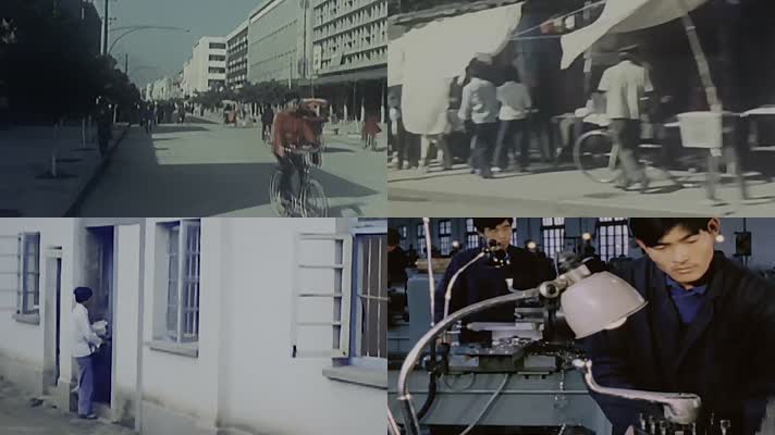改革开放初期-80年代乡镇企业-街头