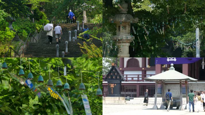 日本寺庙，日本风铃，人文文化