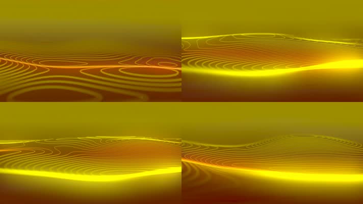 金色粒子波浪背景