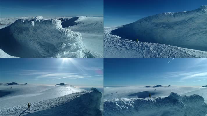 冰川雪山4K