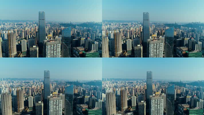 28大气航拍重庆城市风景线