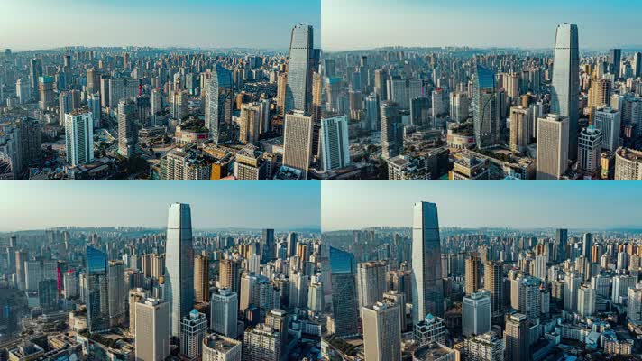 23大气航拍重庆城市风景线