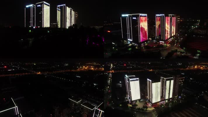 郑州经开区夜景（4K）