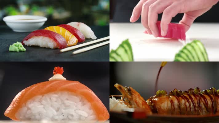 日本料理，饭团寿司