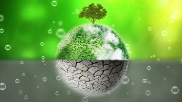 4K关爱地球水资源背景