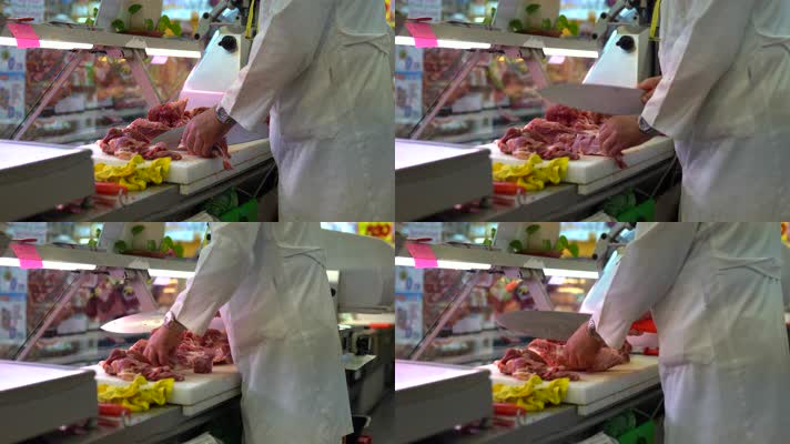 【4K】超市鲜肉
