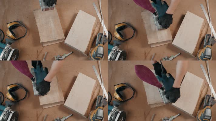 4K.打磨家具设计，木料加工