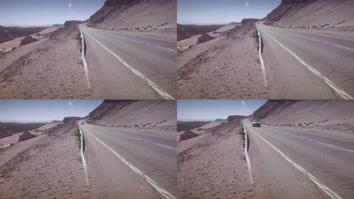 无人区，汽车旅行旅游自驾游沙漠西藏新疆