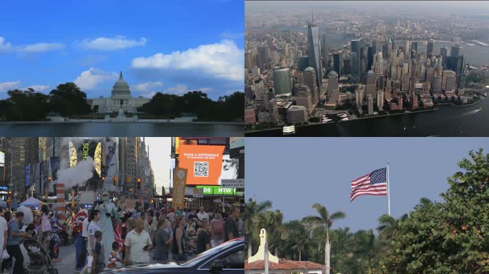 美国著名城市及地标建筑