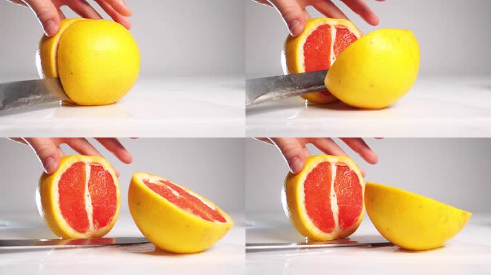 切水果，切橙子，血橙