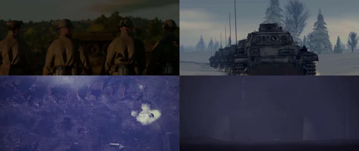 战争动画，坦克大战，激情陆战