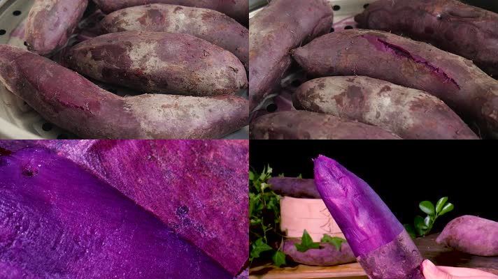 蒸紫薯视频展示