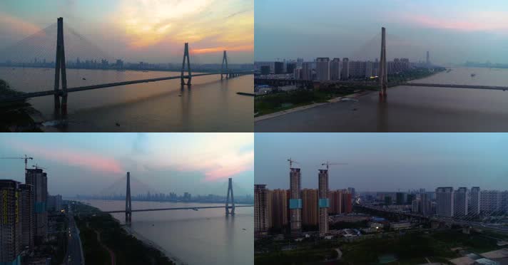 4K武汉二七长江大桥