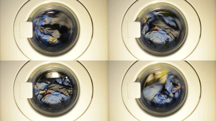 滚筒洗衣机清洗衣服 (2)