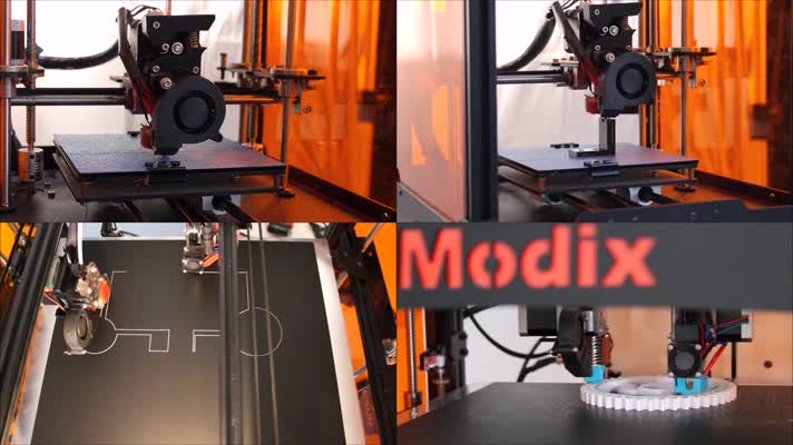 高端制造3D打印延时高新技术中国智造