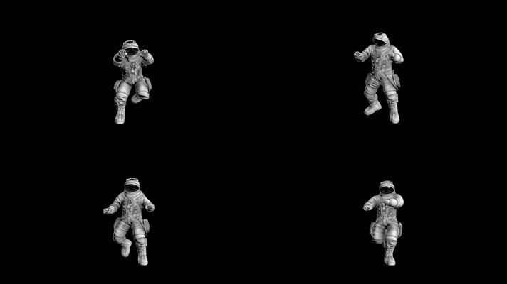 宇航员跳舞 舞蹈 