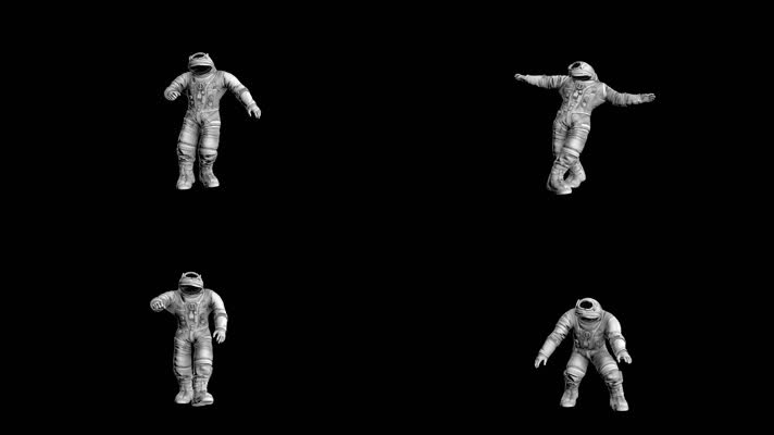 宇航员跳舞 舞蹈  