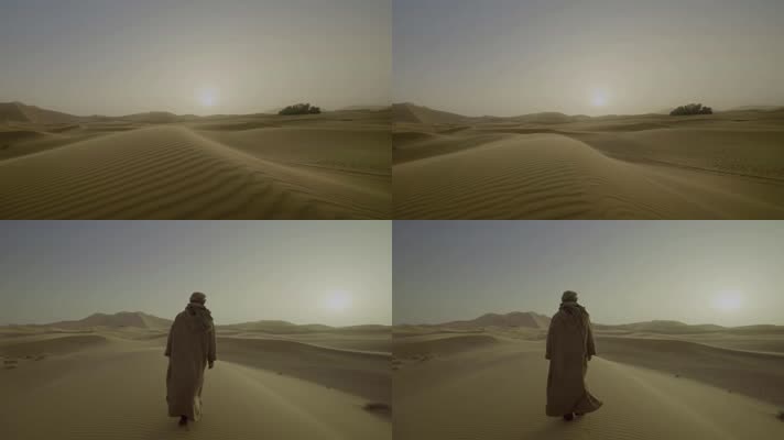 沙漠行走，阿拉伯，伊斯兰国家伊斯兰教