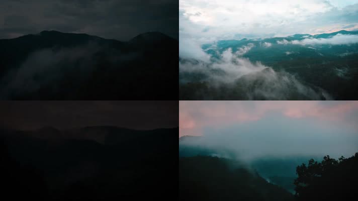 山上云海，大雾岭，仙境